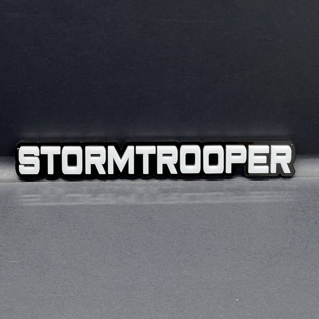 1PC STORMTROOPER 3D Emblem Multicolor Custom Badge Sticker for Car SUV TRUCK