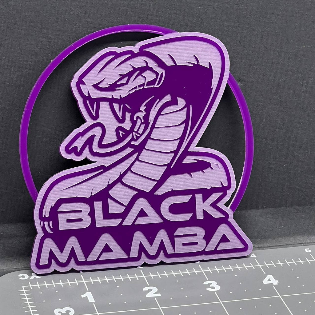 1PC Cobra Snake Emblem – 3D Acrylic Badge Decal Fits Ford Mustang Shelby GT