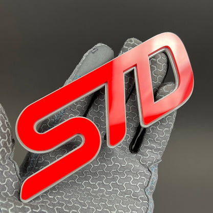 1PCS STD 3D Badge – Acrylic Fender Tailgate Car Truck Sticker Decal