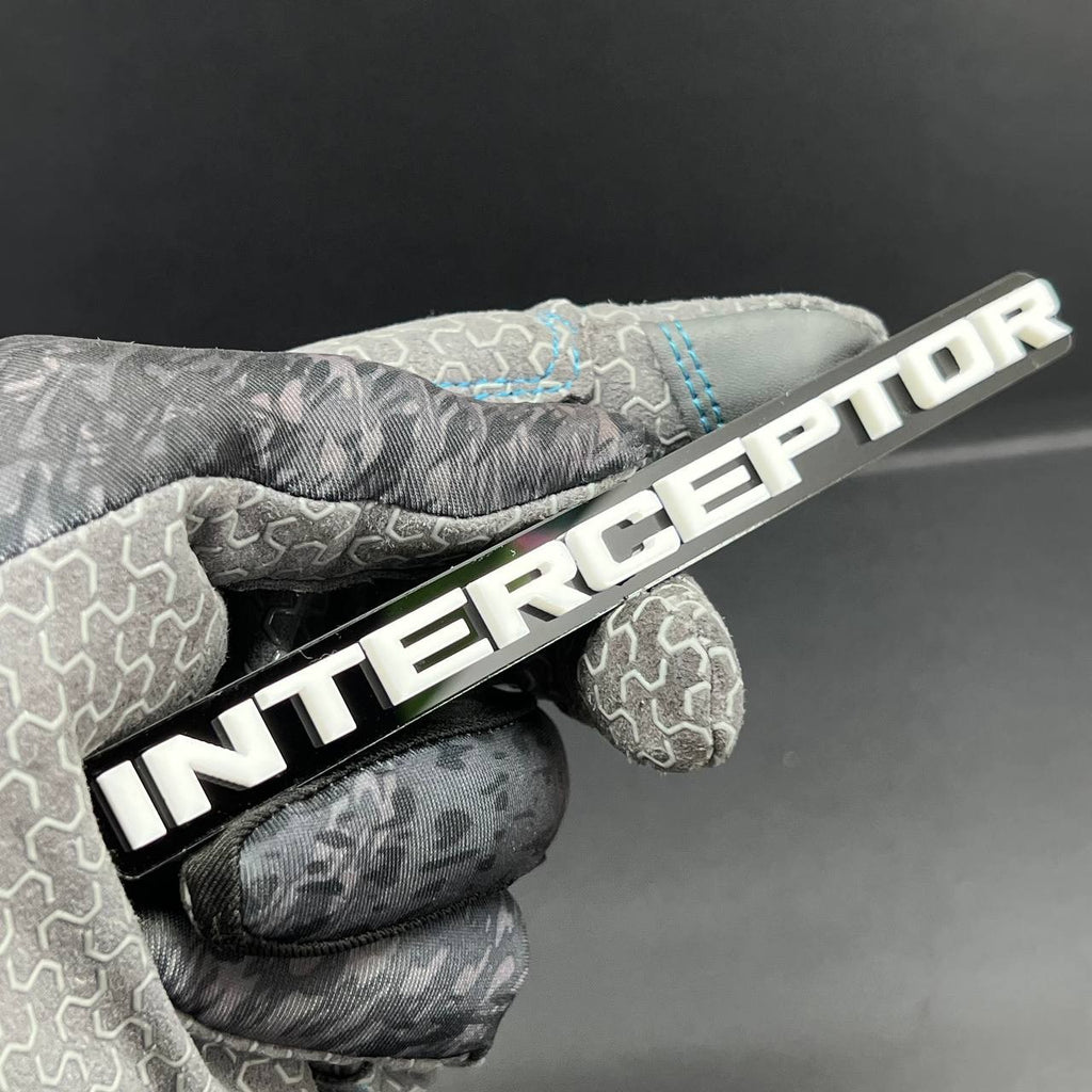 1PC INTERCEPTOR Emblem Custom Fender or Tailgate Badge for Car, SUV, or Truck