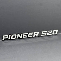 1PC PIONEER 520 Emblem –  3D Acrylic Fender or Tailgate Badge for Car