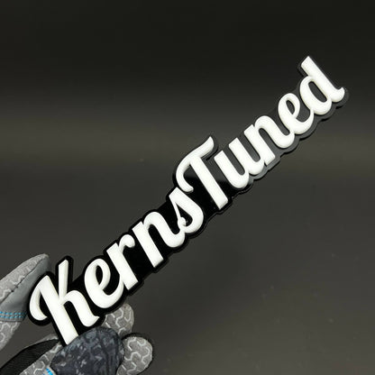 1PC KernsTuned 3D Acrylic Badge - Car Truck Emblem Fender Tailgate Trunk Sticker