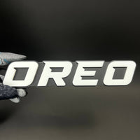 1PC OREO 3D Acrylic Badge - Car Truck Emblem Fender Tailgate Trunk Sticker