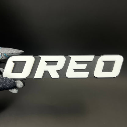 1PC OREO 3D Acrylic Badge - Car Truck Emblem Fender Tailgate Trunk Sticker