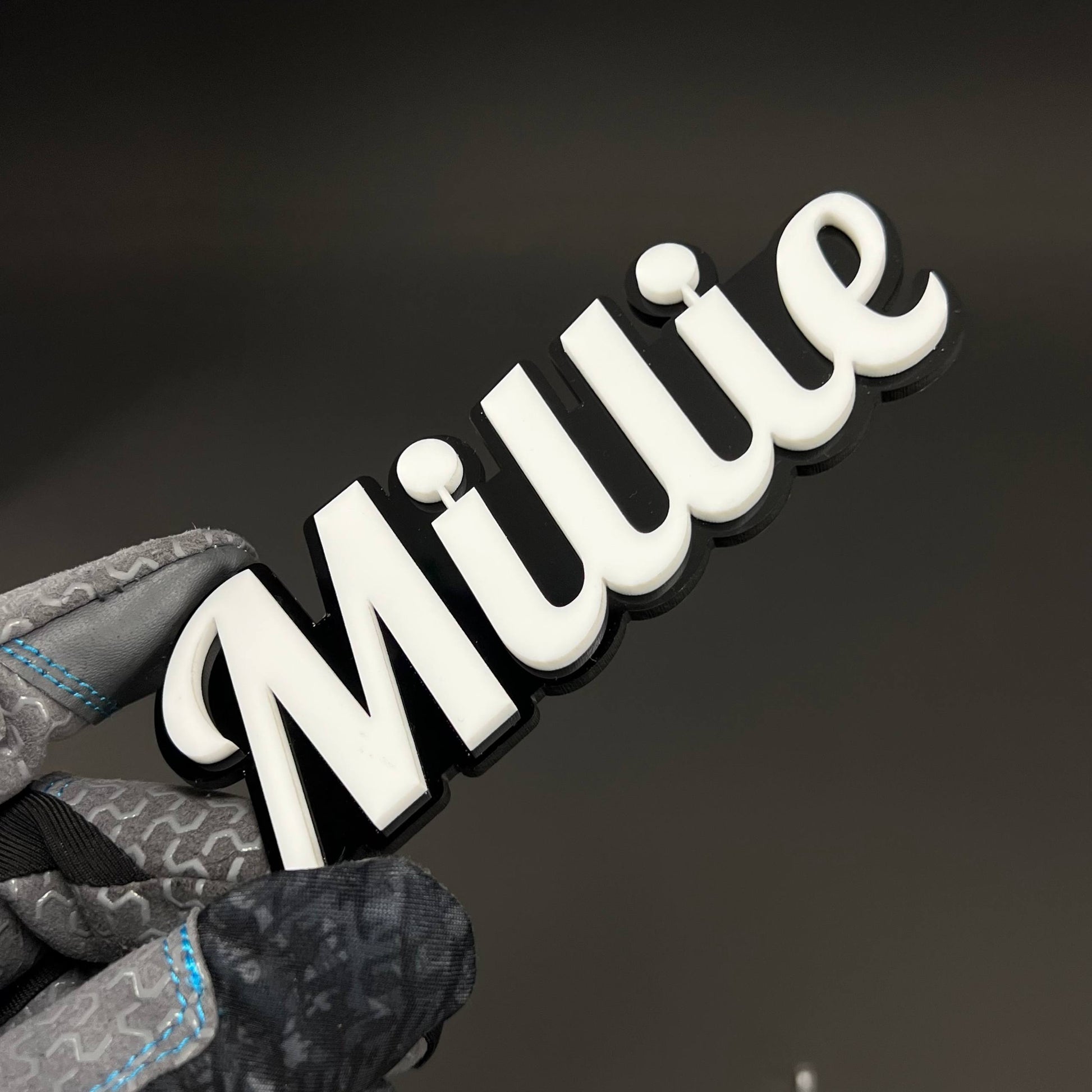 1PC Millie 3D Acrylic Badge - Car Truck Emblem Fender Tailgate Trunk Sticker