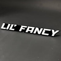 1PC LIL' FANCY 3D Acrylic Badge - Car Truck Emblem Fender Tailgate Trunk Sticker