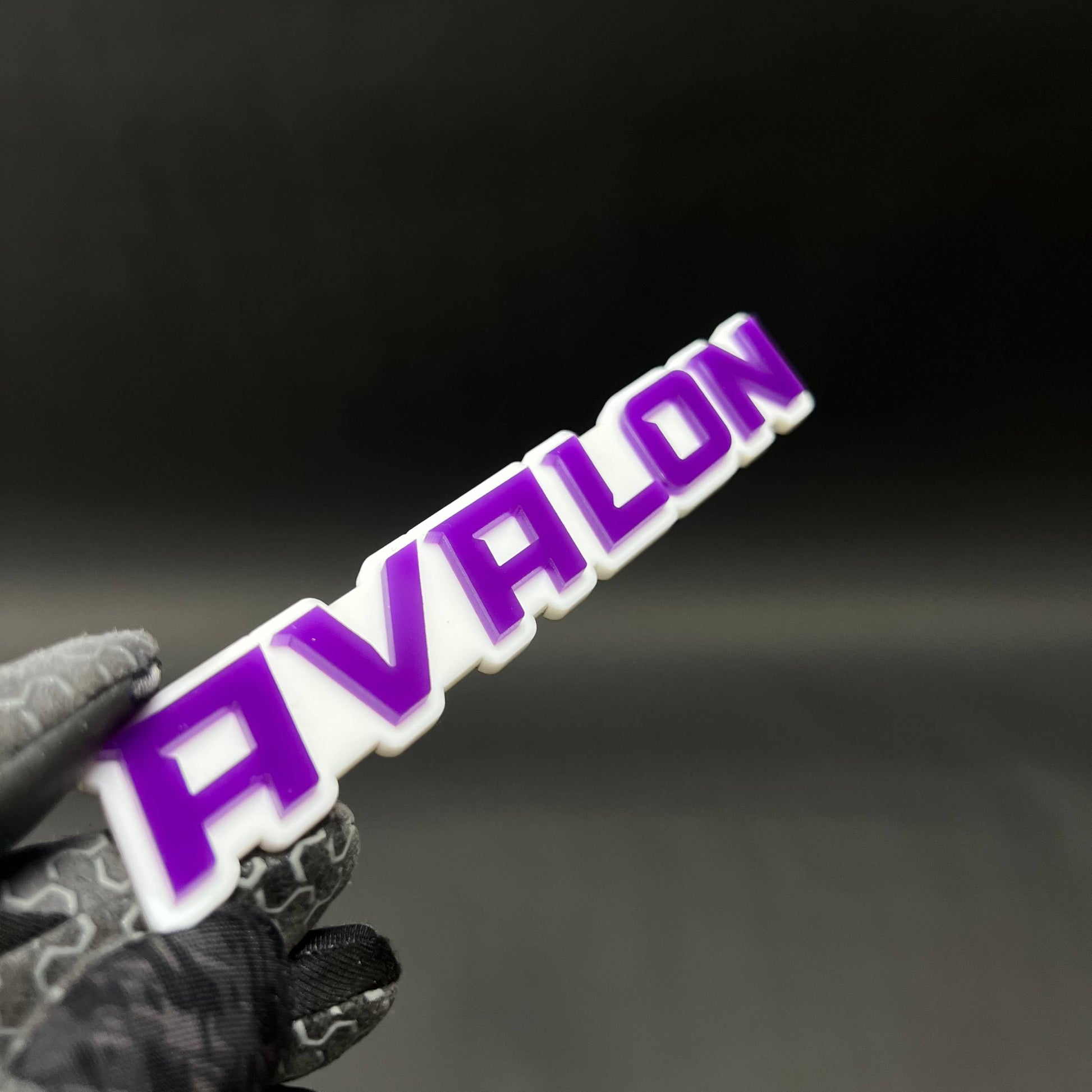 1PC AVALON 3D Acrylic Badge - Car Truck Emblem Fender Tailgate Trunk Sticker