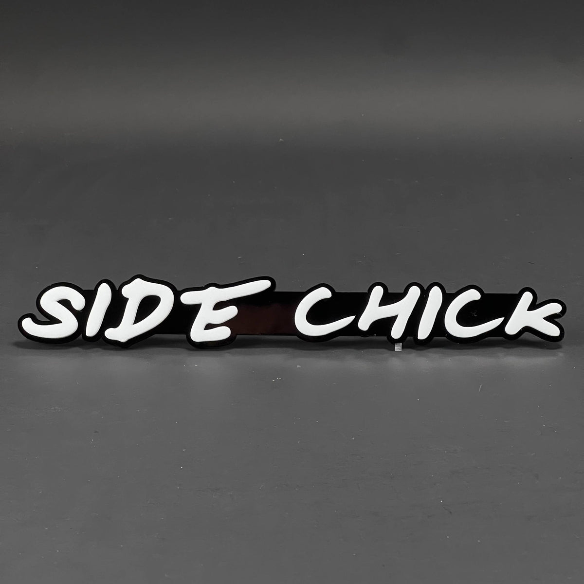 1PC SIDE CHICK 3D Acrylic Badge - Car Truck Emblem Fender Tailgate Trunk Sticker