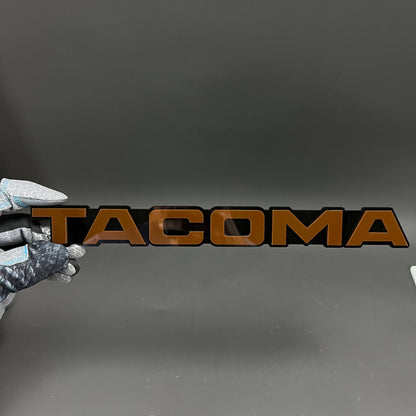 1PC TACOMA 3D Acrylic Badge - Car Truck Emblem Fender Tailgate Trunk Sticker