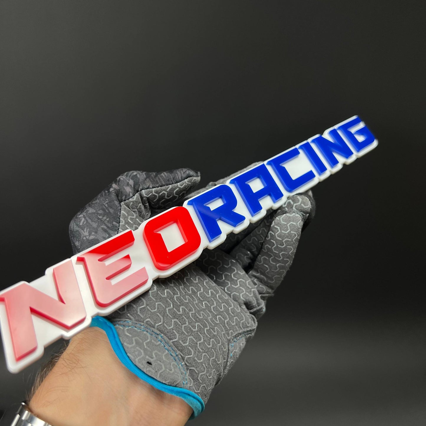 1PC NEORACING 3D Acrylic Badge - Car Truck Emblem Fender Tailgate Trunk Sticker