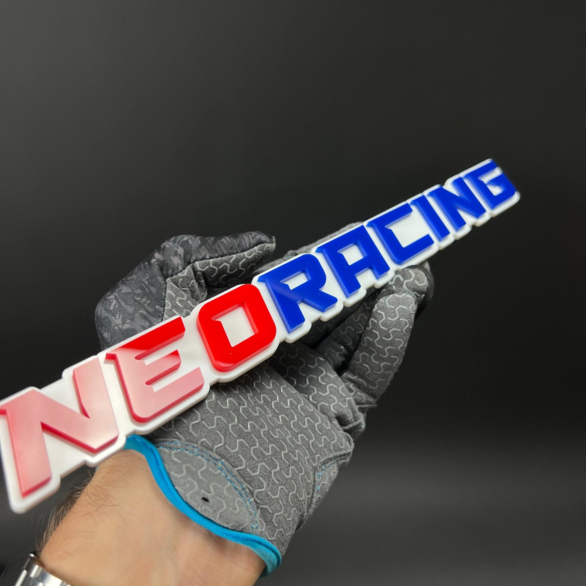 1PC NEORACING 3D Acrylic Badge - Car Truck Emblem Fender Tailgate Trunk Sticker