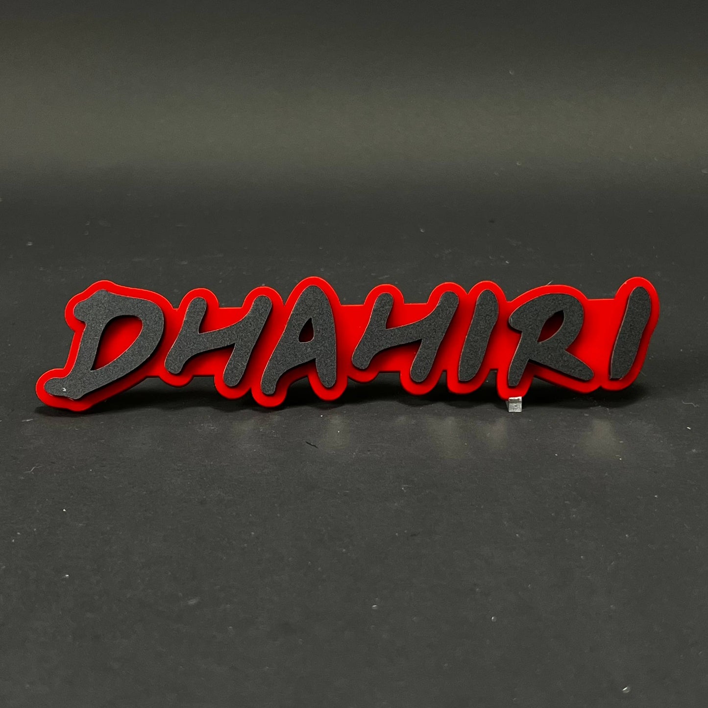 1PC DHAHRI 3D Acrylic Badge - Car Truck Emblem Fender Tailgate Trunk Sticker