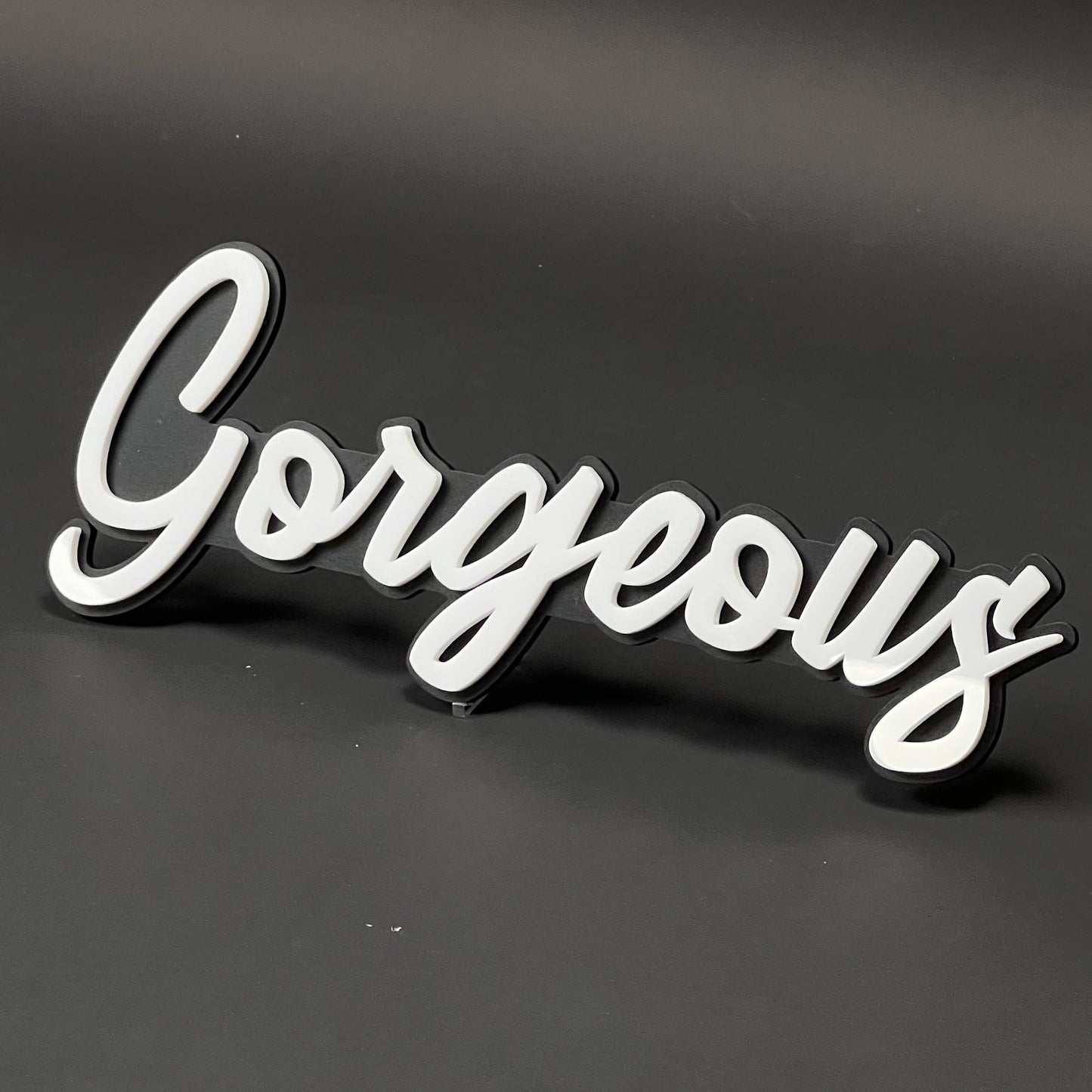 1PC Gorgeous 3D Acrylic Badge - Car Truck Emblem Fender Tailgate Trunk Sticker
