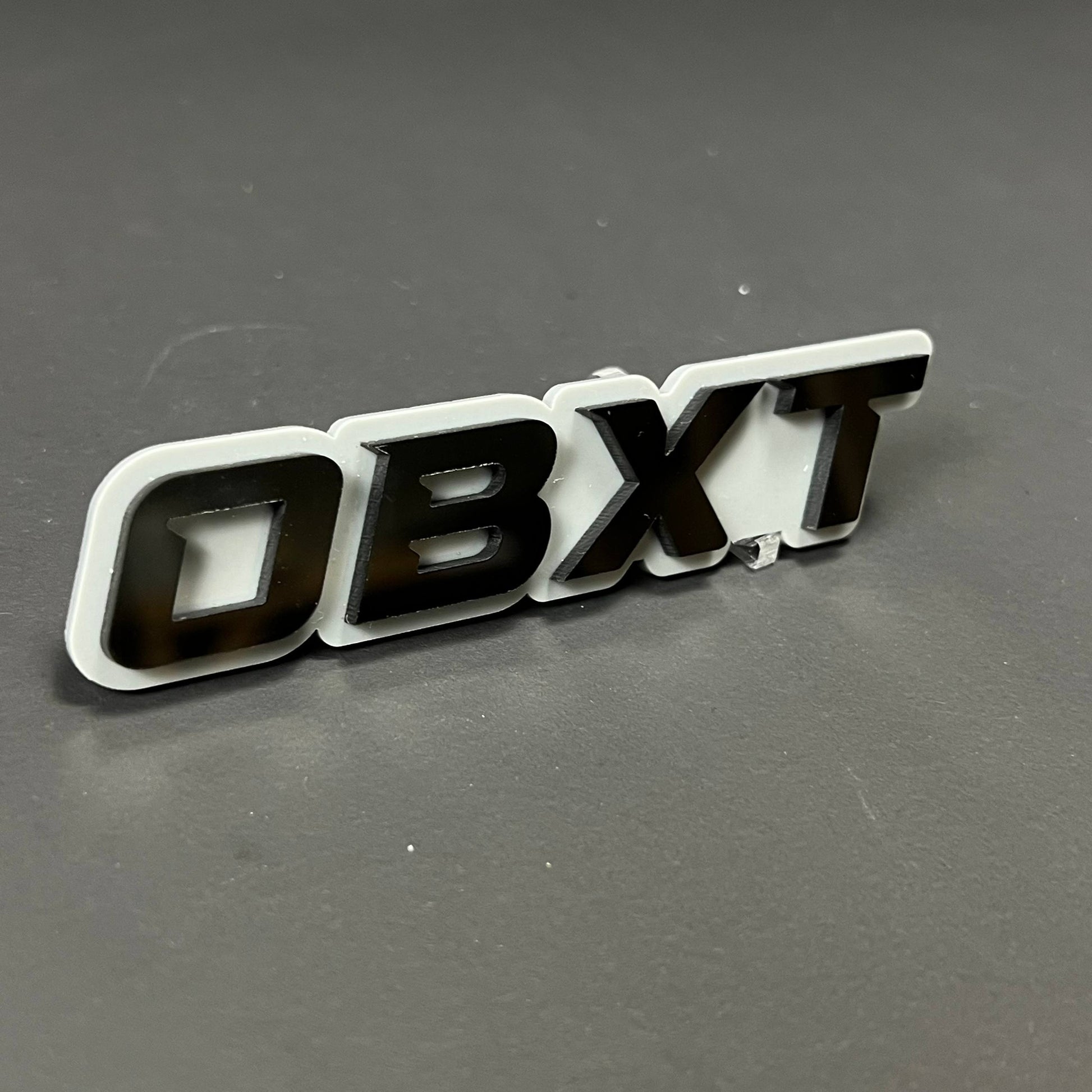 1PC OBXT 3D Acrylic Badge - Car Truck Emblem Fender Tailgate Trunk Sticker