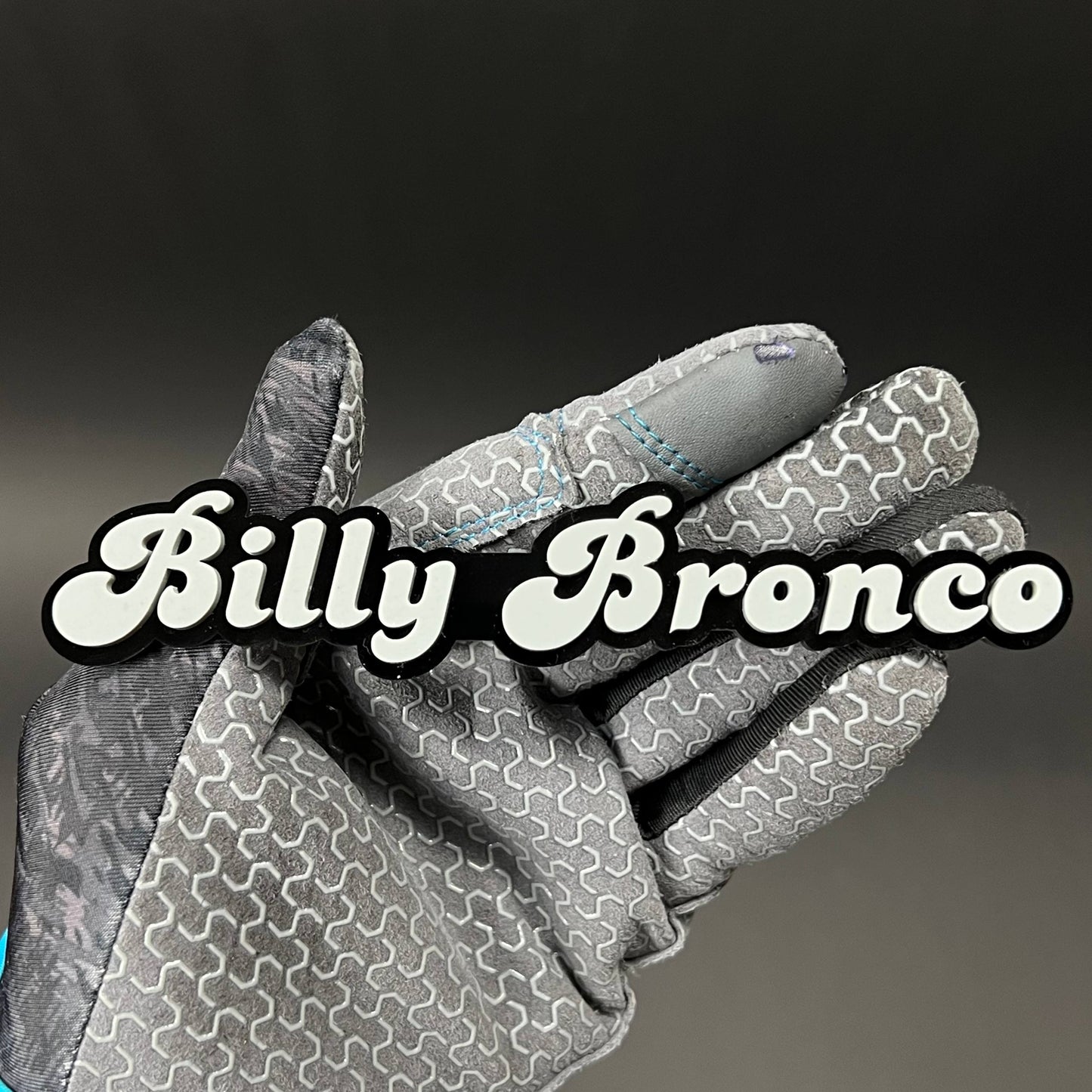 1PC Billy Bronco 3D Acrylic Badge - Car Truck Emblem Fender Sticker