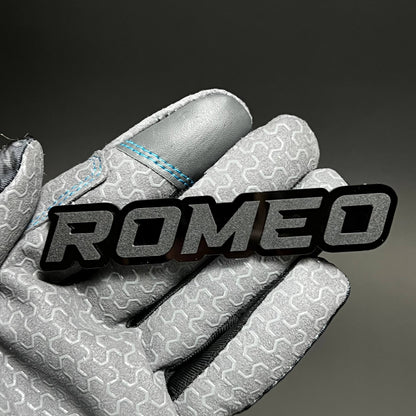 1PC ROMEO 3D Acrylic Badge - Car Truck Emblem Fender Tailgate Trunk Sticker