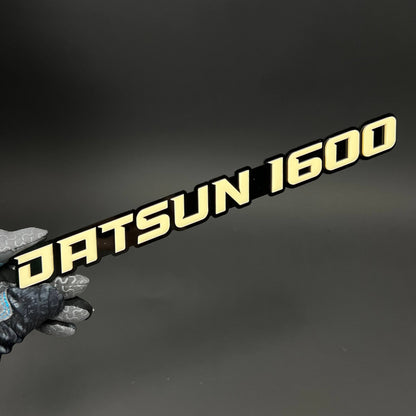 1PC DATSUN 1600 3D Acrylic Badge - Car Truck Emblem Fender Sticker