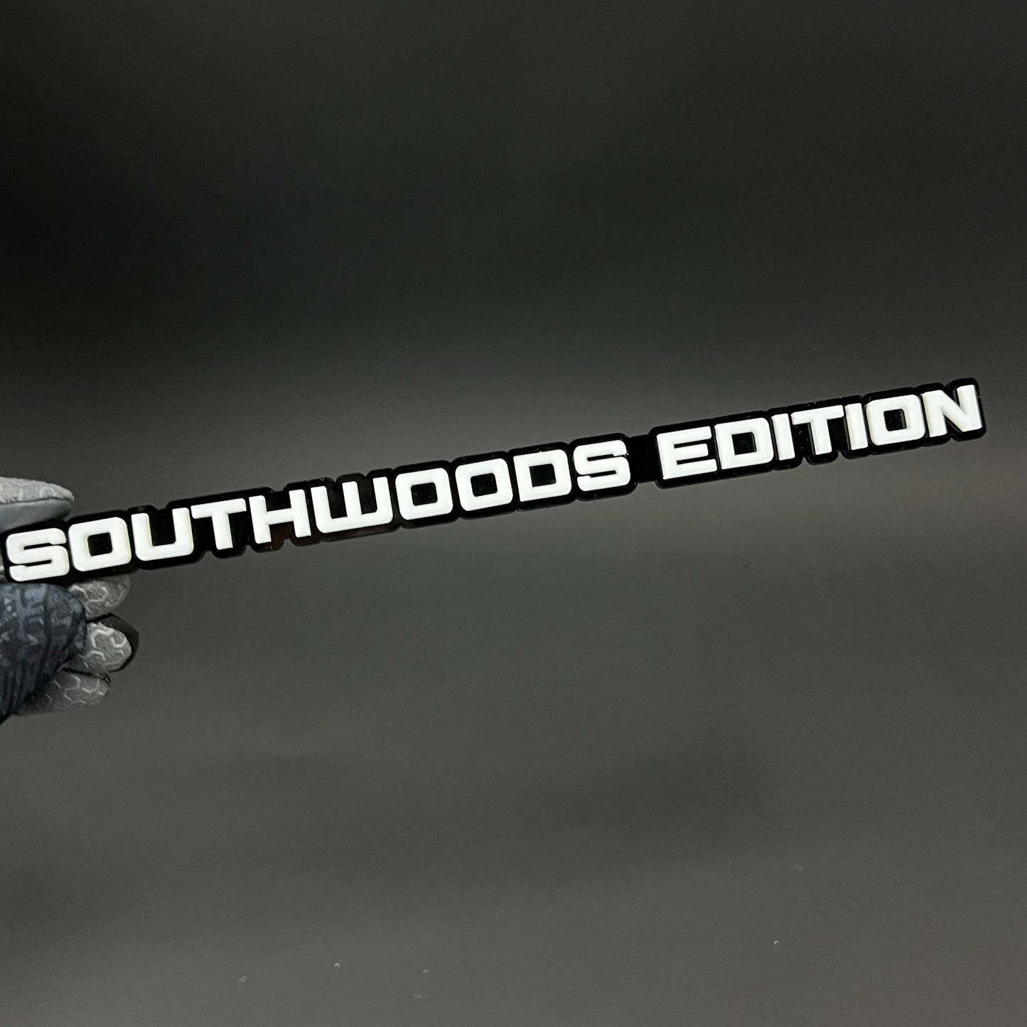1PC SOUTHWOODS EDITION 3D Acrylic Badge - Car Truck Emblem Fender Sticker