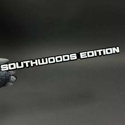 1PC SOUTHWOODS EDITION 3D Acrylic Badge - Car Truck Emblem Fender Sticker
