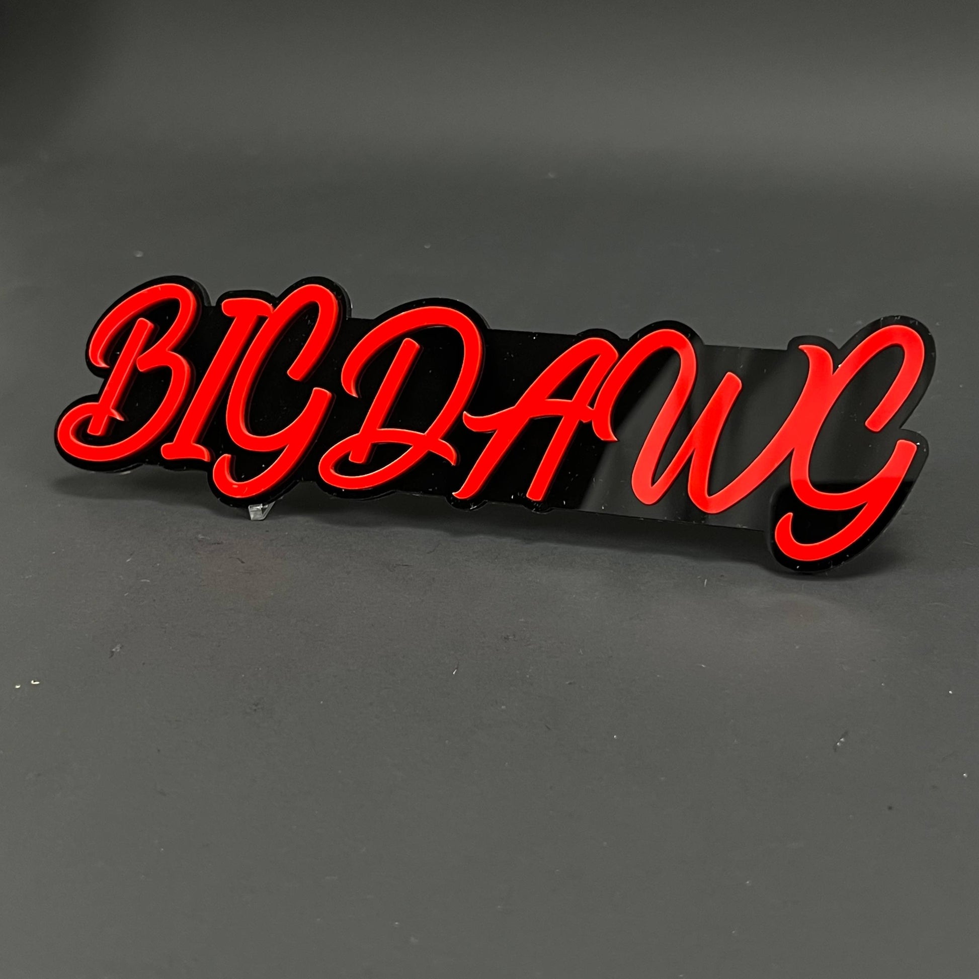 1PC BIGDAWG 3D Acrylic Badge - Car Truck Emblem Fender Tailgate Trunk Sticker
