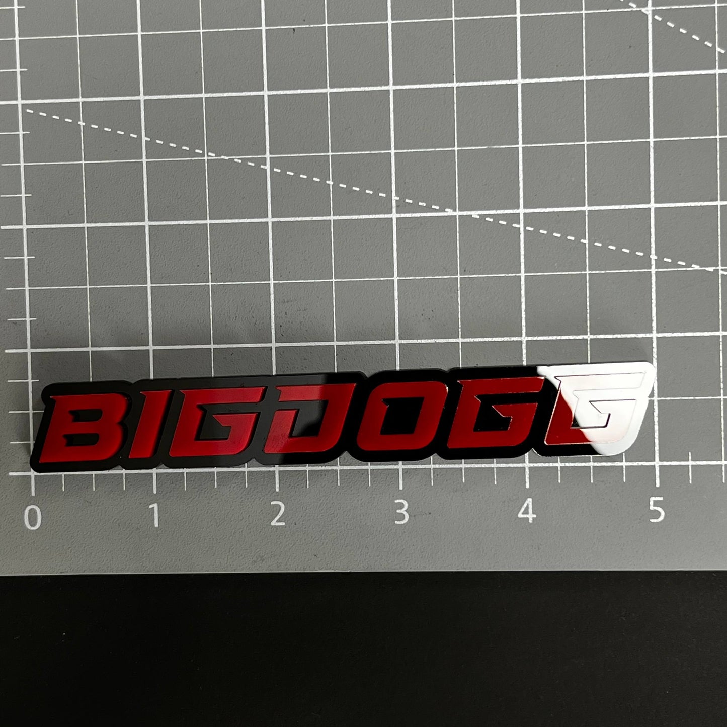 1PC BIGDOGG 3D Acrylic Badge - Car Truck Emblem Fender Tailgate Trunk Sticker