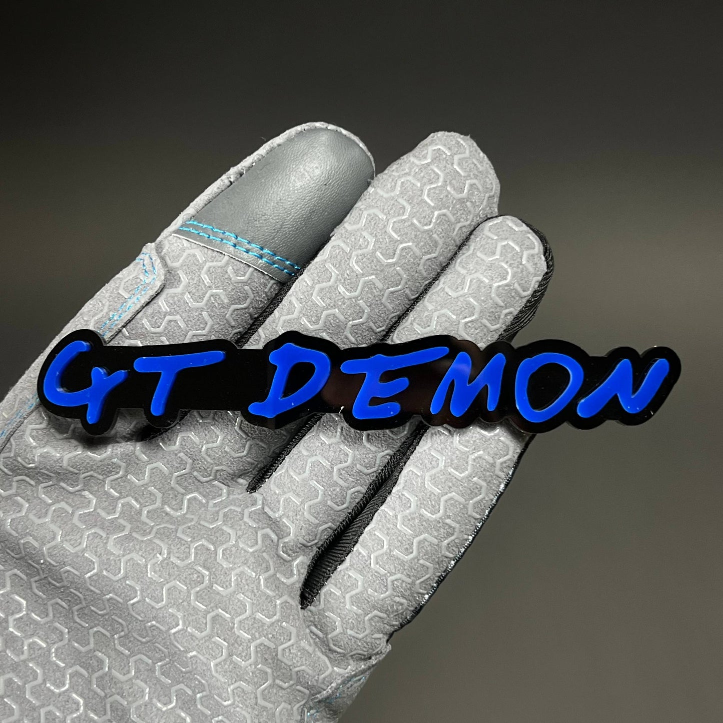 1PC GT DEMON 3D Acrylic Badge - Car Truck Emblem Fender Tailgate Trunk Sticker