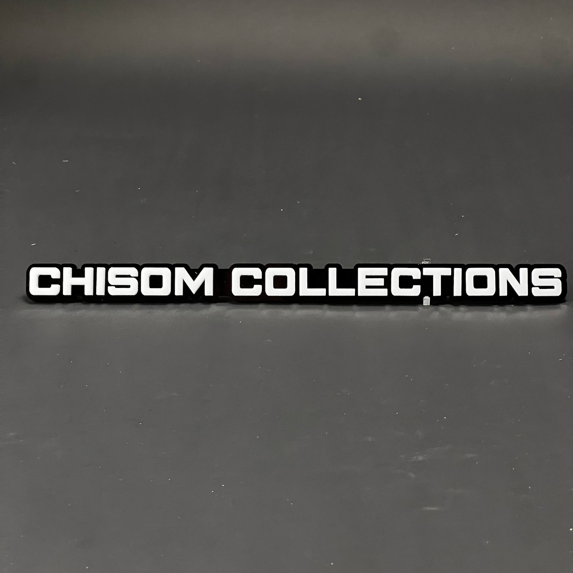 1PC CHISOM COLLECTIONS 3D Acrylic Badge - Car Truck Emblem Fender Sticker
