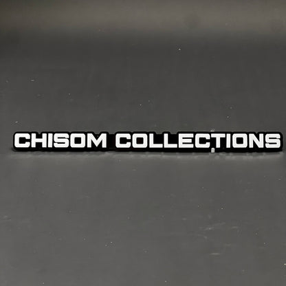 1PC CHISOM COLLECTIONS 3D Acrylic Badge - Car Truck Emblem Fender Sticker