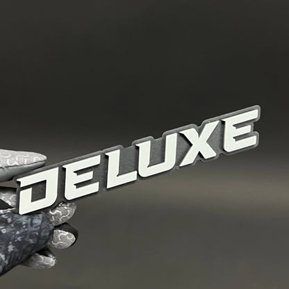 1PC DELUXE 3D Acrylic Badge - Car Truck Emblem Fender Tailgate Trunk Sticker
