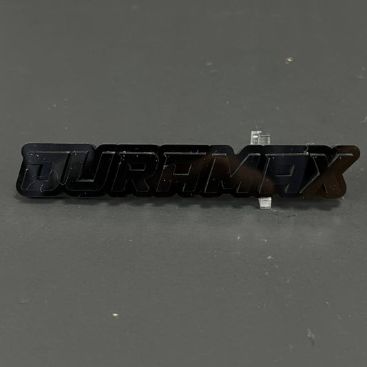 1PC DURAMAX 3D Acrylic Badge - Car Truck Emblem Fender Tailgate Trunk Sticker