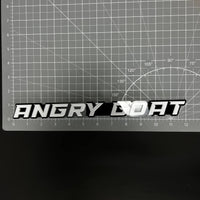 1PC ANGRY GOAT 3D Acrylic Badge - Car Truck Emblem Fender Tailgate Trunk Sticker