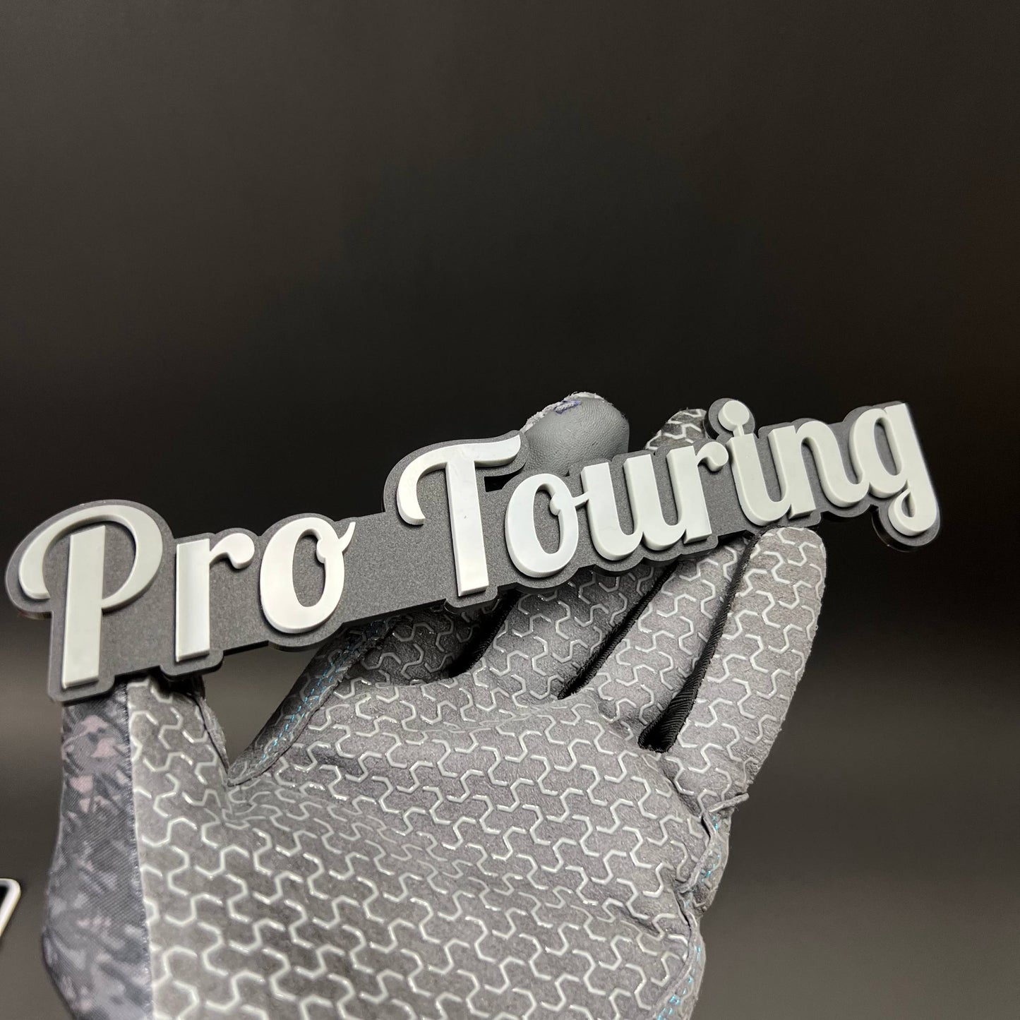 1PC Pro Touring 3D Acrylic Badge - Car Truck Emblem Fender Sticker