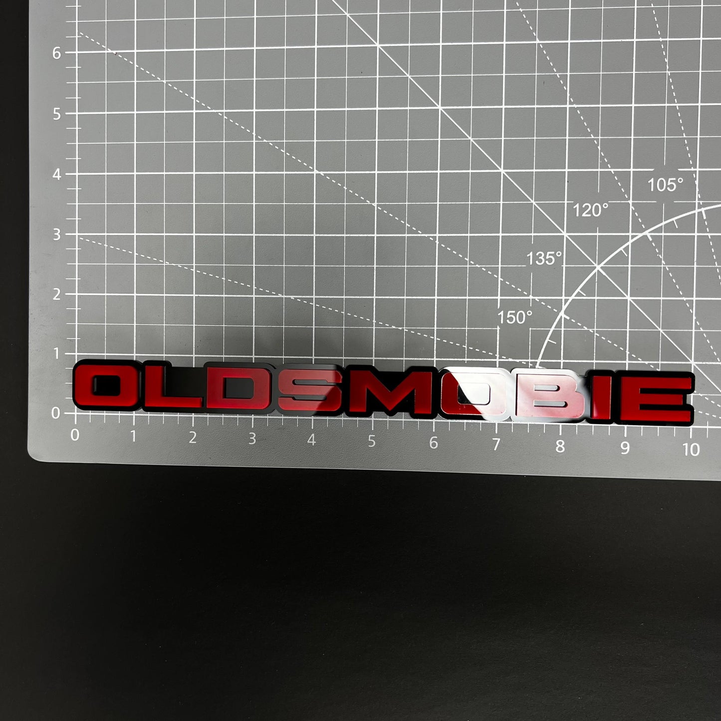 1PC OLDSMOBIE 3D Acrylic Badge - Car Truck Emblem Fender Tailgate Trunk Sticker