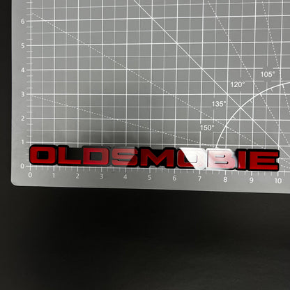 1PC OLDSMOBIE 3D Acrylic Badge - Car Truck Emblem Fender Tailgate Trunk Sticker
