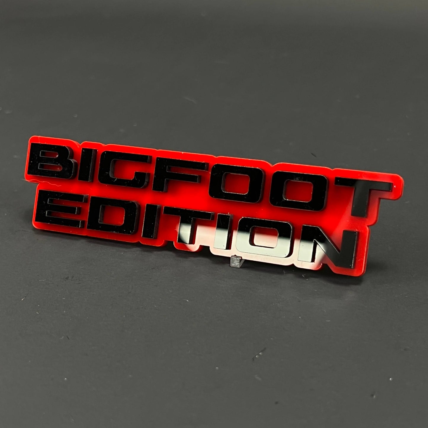 1PC BIGFOOT EDITION 3D Acrylic Badge - Car Truck Emblem Fender Sticker
