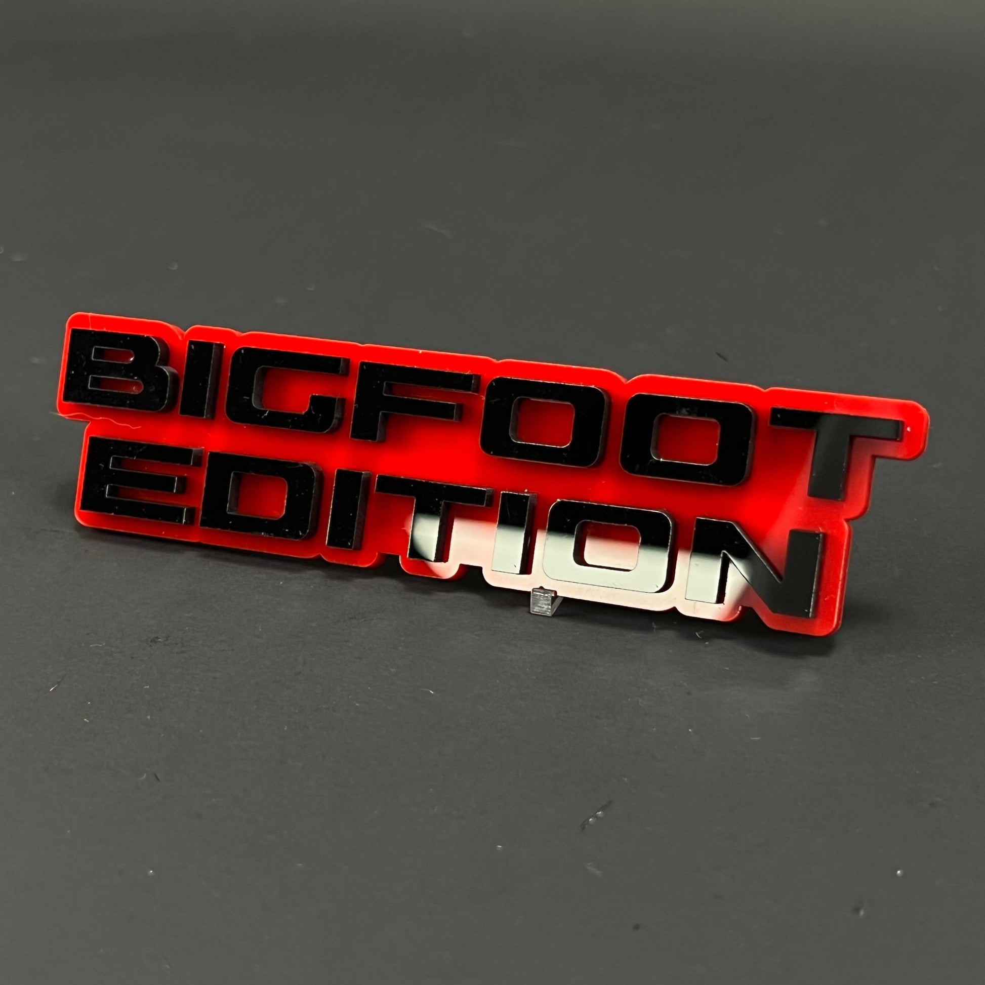 1PC BIGFOOT EDITION 3D Acrylic Badge - Car Truck Emblem Fender Sticker