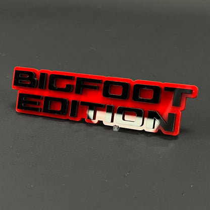 1PC BIGFOOT EDITION 3D Acrylic Badge - Car Truck Emblem Fender Sticker