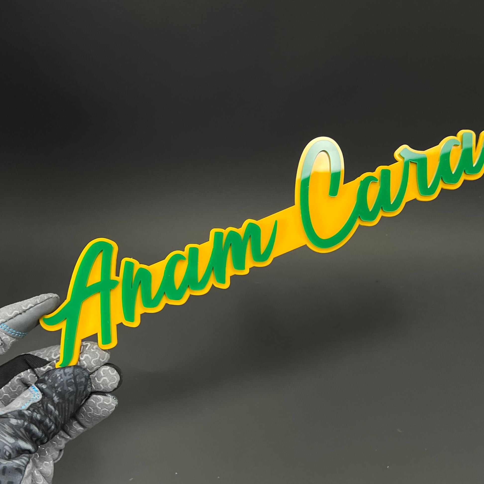 1PC Anam Cara 3D Acrylic Badge - Car Truck Emblem Fender Tailgate Trunk Sticker