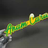 1PC Anam Cara 3D Acrylic Badge - Car Truck Emblem Fender Tailgate Trunk Sticker