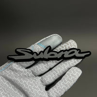 1PC Subra 3D Acrylic Badge - Car Truck Emblem Fender Tailgate Trunk Sticker
