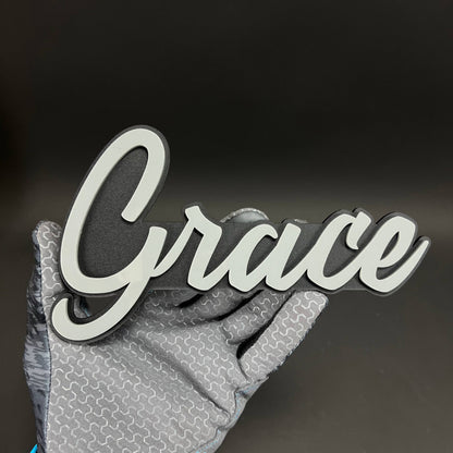 1PC Grace 3D Acrylic Badge - Car Truck Emblem Fender Tailgate Trunk Sticker