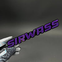 1PC SIRWASS 3D Acrylic Badge - Car Truck Emblem Fender Tailgate Trunk Sticker