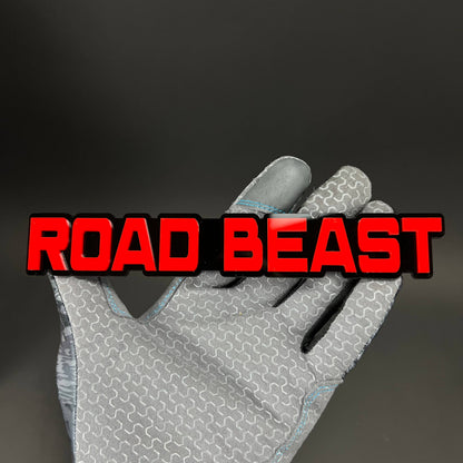 1PC ROAD BEAST 3D Acrylic Badge - Car Truck Emblem Fender Tailgate Trunk Sticker