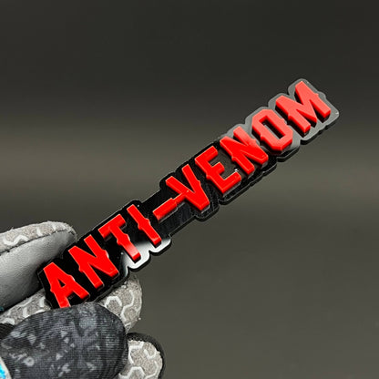 1PC ANTI-VENOM 3D Acrylic Badge - Car Truck Emblem Fender Tailgate Trunk Sticker