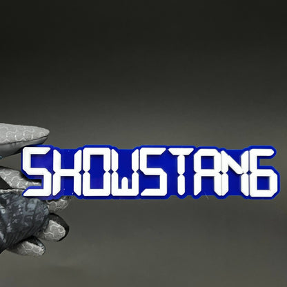 1PC Showstang 3D Acrylic Badge - Car Truck Emblem Fender Tailgate Trunk Sticker