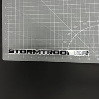1PC STORMTROOPER 3D Acrylic Badge - Car Truck Emblem Fender Sticker