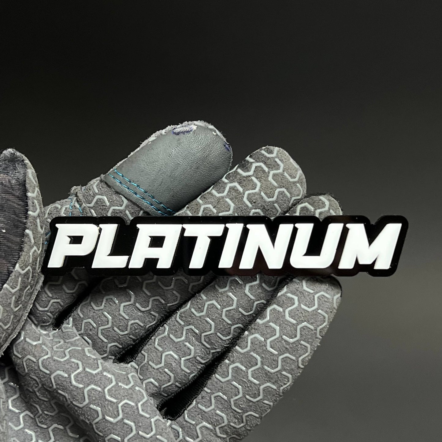 1PC Platinum 3D Acrylic Badge - Car Truck Emblem Fender Tailgate Trunk Sticker