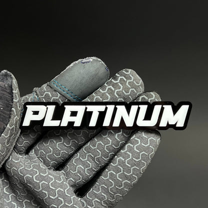 1PC Platinum 3D Acrylic Badge - Car Truck Emblem Fender Tailgate Trunk Sticker