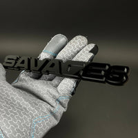 1PC SAVAGE6 3D Acrylic Badge - Car Truck Emblem Fender Tailgate Trunk Sticker