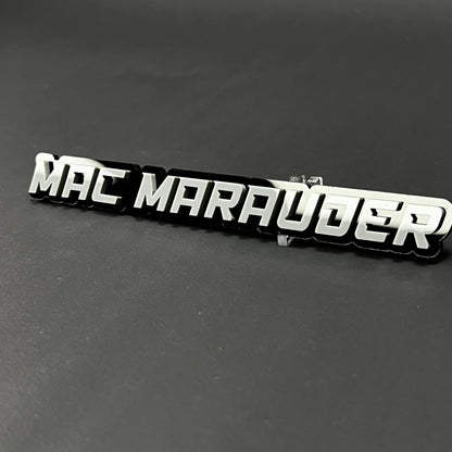 1PC MAC MARAUDER 3D Acrylic Badge - Car Truck Emblem Fender Sticker